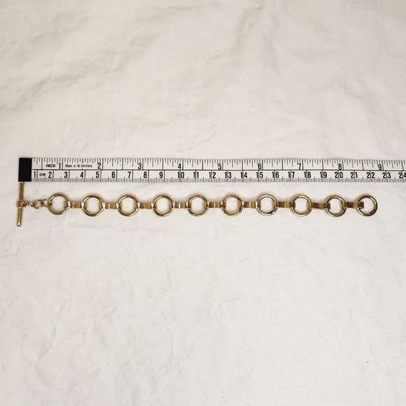 40s gold chainlink bracelet - Picture 5 of 7
